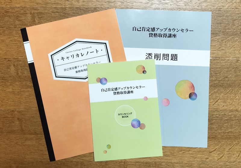 キャリカレのテキスト以外の教材の画像